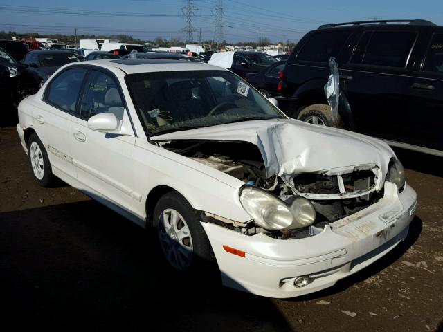 KMHWF25S93A841713 - 2003 HYUNDAI SONATA GL WHITE photo 1