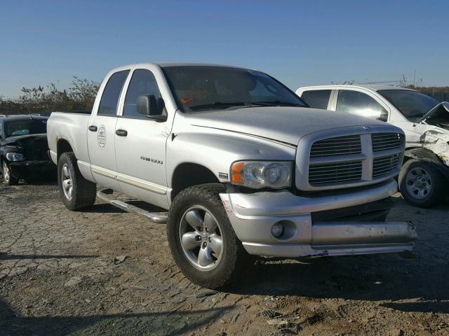 1D7HU18D85S186392 - 2005 DODGE RAM 1500 S SILVER photo 1