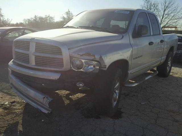 1D7HU18D85S186392 - 2005 DODGE RAM 1500 S SILVER photo 2