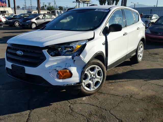 1FMCU0F76HUC88113 - 2017 FORD ESCAPE S WHITE photo 2