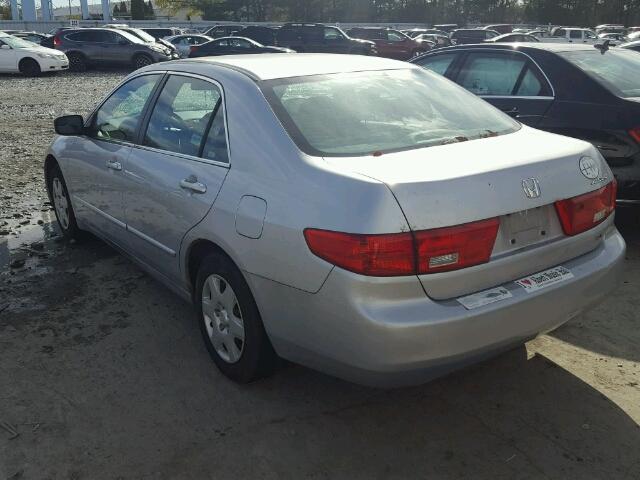 1HGCM55465A052388 - 2005 HONDA ACCORD LX SILVER photo 3