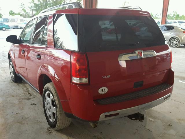 5GZCZ33D16S833224 - 2006 SATURN VUE RED photo 3