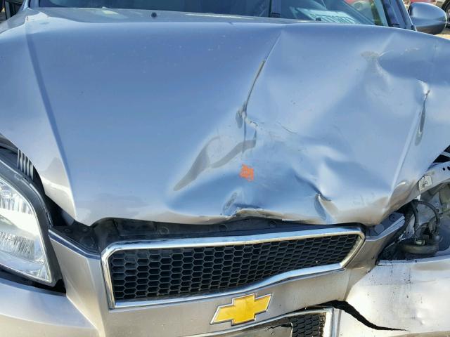 KL1TD6DE5BB201319 - 2011 CHEVROLET AVEO LS GRAY photo 7