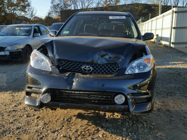 2T1LR32E04C225009 - 2004 TOYOTA COROLLA MA BLACK photo 9