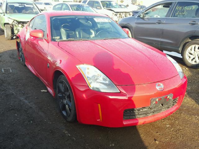 JN1AZ34E73T010564 - 2003 NISSAN 350Z COUPE RED photo 1