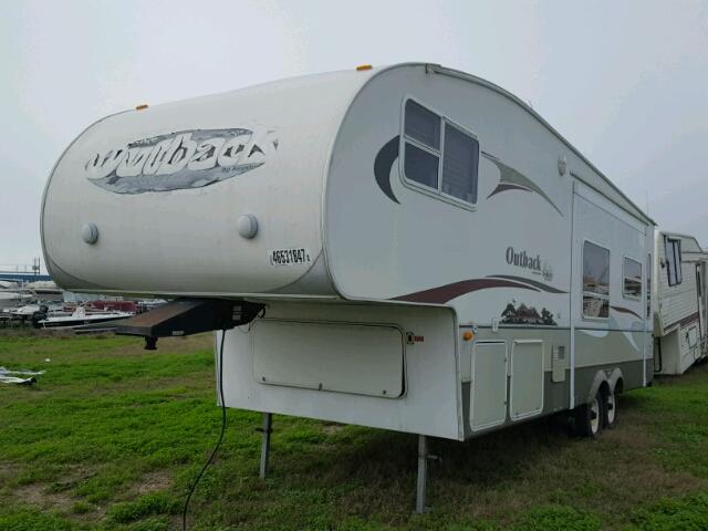 4YDF28F218S630859 - 2008 KEYSTONE OUTBACK WHITE photo 2