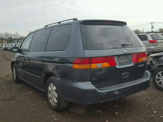 5FNRL18694B039822 - 2004 HONDA ODYSSEY EX GRAY photo 3