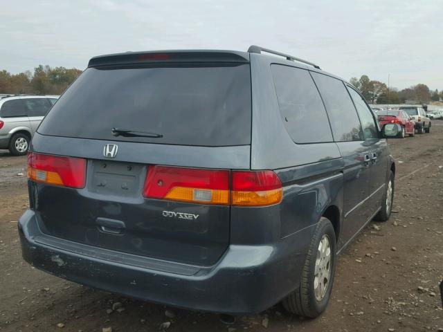 5FNRL18694B039822 - 2004 HONDA ODYSSEY EX GRAY photo 4