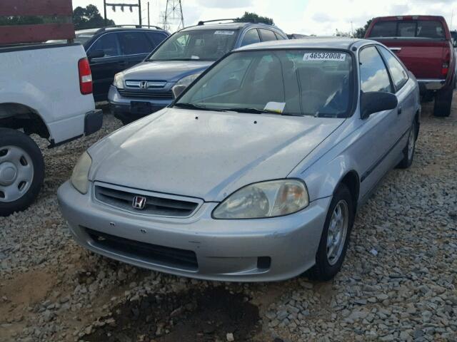 1HGEJ7222YL083744 - 2000 HONDA CIVIC HX SILVER photo 2