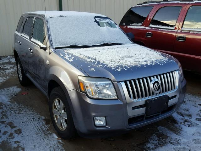 4M2CU81168KJ02176 - 2008 MERCURY MARINER GRAY photo 1