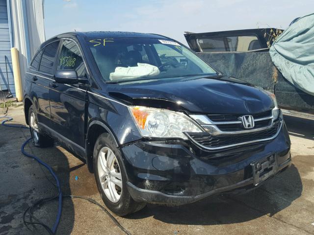 5J6RE4H7XBL010208 - 2011 HONDA CR-V EXL BLACK photo 1