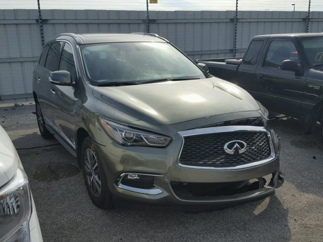 5N1DL0MN1HC520101 - 2017 INFINITI QX60 GREEN photo 1