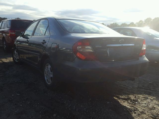 4T1BF32K42U528820 - 2002 TOYOTA CAMRY GREEN photo 3