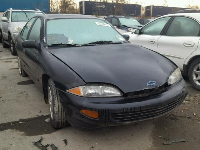 1G1JC5244W7101186 - 1998 CHEVROLET CAVALIER BLACK photo 1