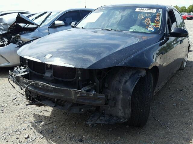 WBAVB73517P101210 - 2007 BMW 335 I BLACK photo 2