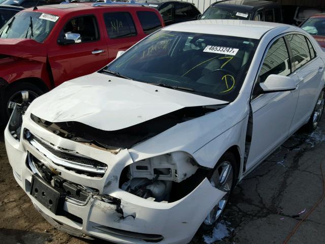 1G1ZD5E17BF227849 - 2011 CHEVROLET MALIBU 2LT WHITE photo 2