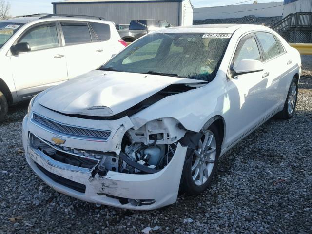 1G1ZE5E0XCF167071 - 2012 CHEVROLET MALIBU LTZ WHITE photo 2