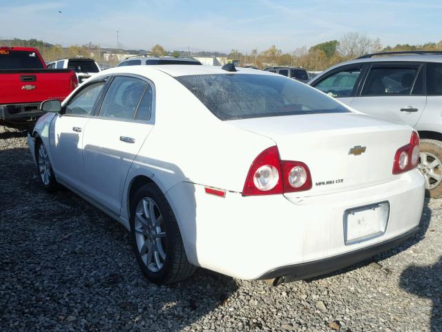 1G1ZE5E0XCF167071 - 2012 CHEVROLET MALIBU LTZ WHITE photo 3