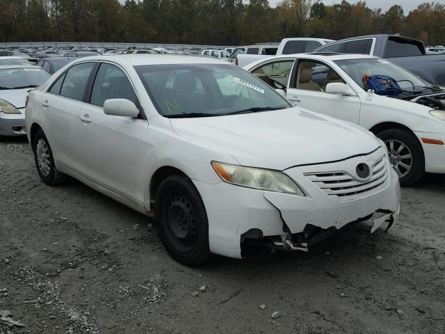 4T1BE46K39U904582 - 2009 TOYOTA CAMRY BASE WHITE photo 1