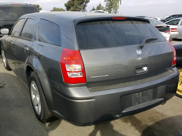 2D4FV47T78H104157 - 2008 DODGE MAGNUM GRAY photo 3