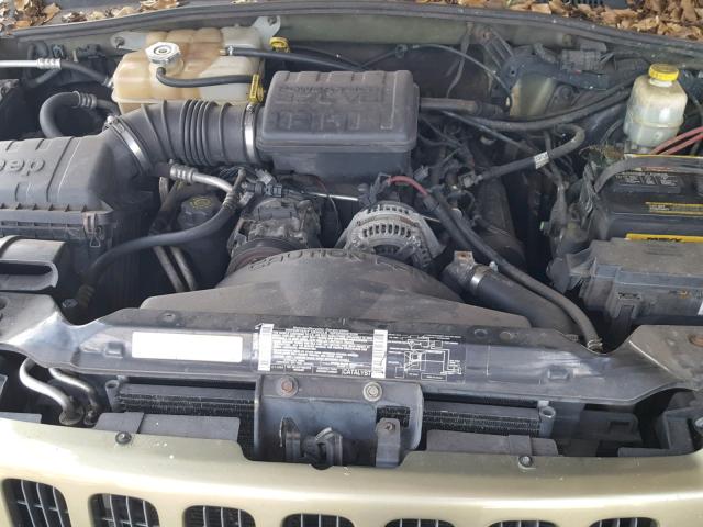 1J4GL38K73W604847 - 2003 JEEP LIBERTY RE GREEN photo 7