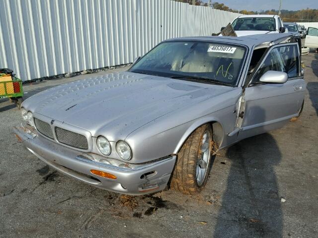 SAJDA15B93MF52905 - 2003 JAGUAR XJR SILVER photo 2