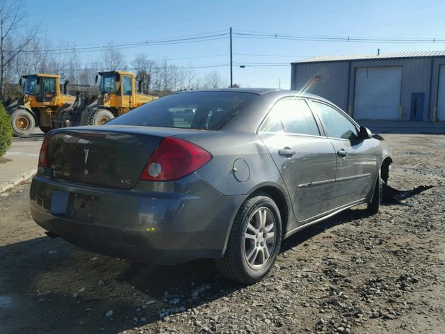 1G2ZG528554120187 - 2005 PONTIAC G6 GRAY photo 4