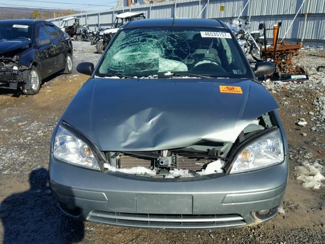 1FAHP34N76W217563 - 2006 FORD FOCUS ZX4 GREEN photo 7