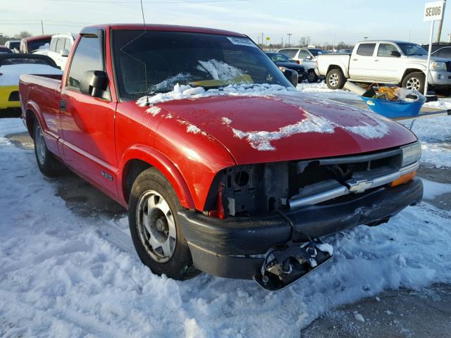 1GCCS1448X8156700 - 1999 CHEVROLET S TRUCK S1 RED photo 1