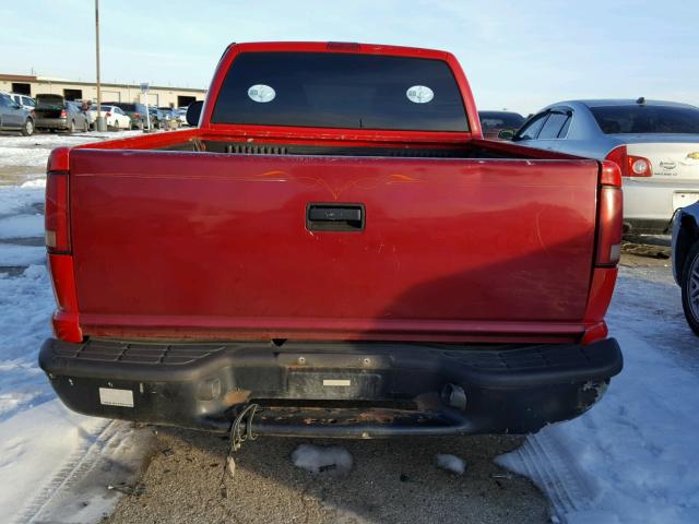 1GCCS1448X8156700 - 1999 CHEVROLET S TRUCK S1 RED photo 6