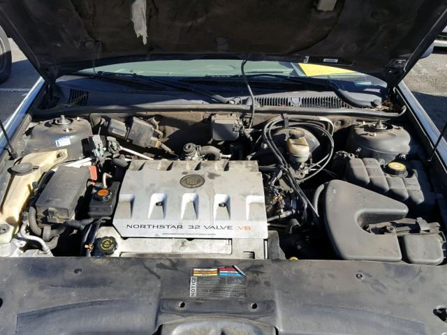 1G6KY5492YU163151 - 2000 CADILLAC SEVILLE ST BLUE photo 7