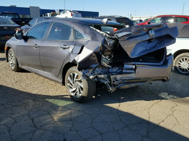 19XFC2F72HE046174 - 2017 HONDA CIVIC EX 灰色 照片 3