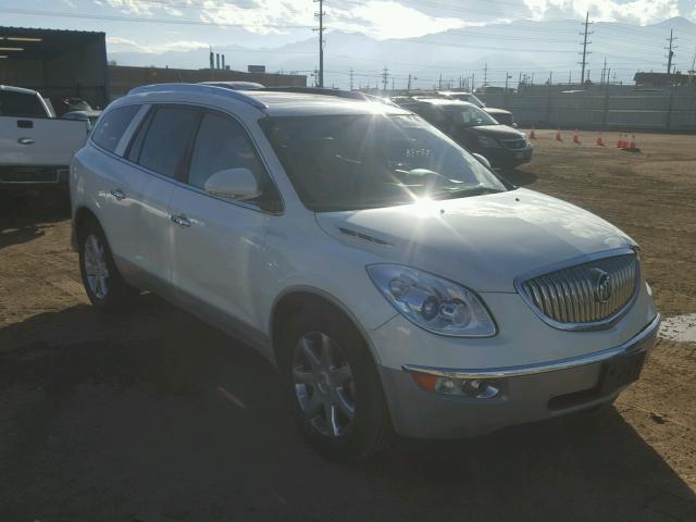 5GALVCEDXAJ196778 - 2010 BUICK ENCLAVE CX WHITE photo 1