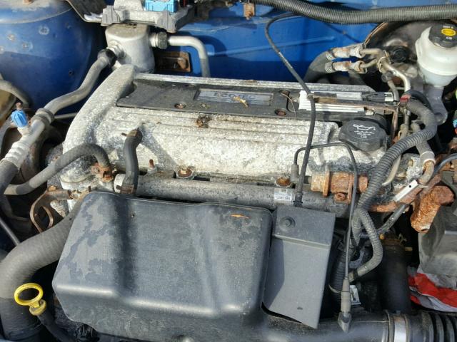 1G1JC12F947231472 - 2004 CHEVROLET CAVALIER BLUE photo 7