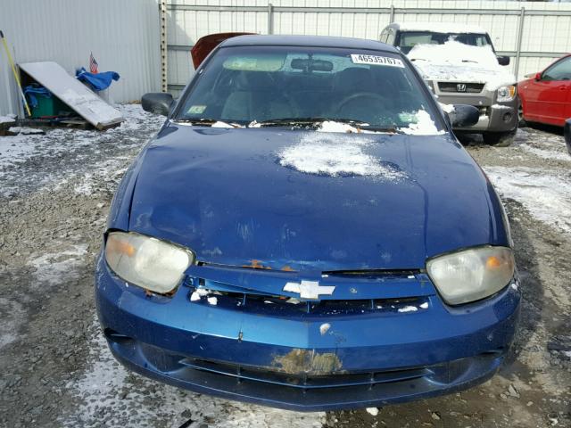 1G1JC12F947231472 - 2004 CHEVROLET CAVALIER BLUE photo 9