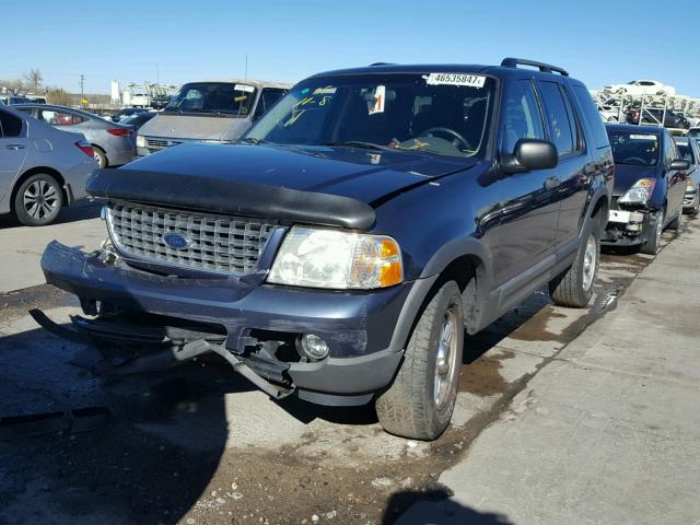 1FMZU73KX3ZA93798 - 2003 FORD EXPLORER X BLUE photo 2