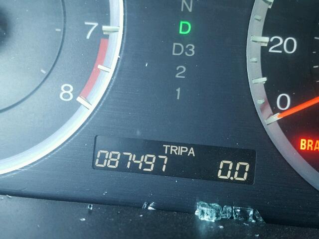 1HGCP2F87BA084740 - 2011 HONDA ACCORD EXL BURGUNDY photo 8