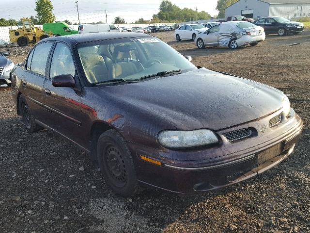 1G3NB52M9X6328411 - 1999 OLDSMOBILE CUTLASS GL MAROON photo 1