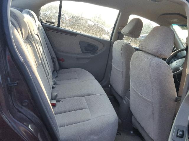 1G3NB52M9X6328411 - 1999 OLDSMOBILE CUTLASS GL MAROON photo 6