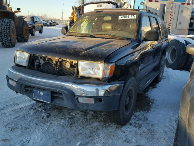 JT3GM84R9Y0066931 - 2000 TOYOTA 4RUNNER BLACK photo 2