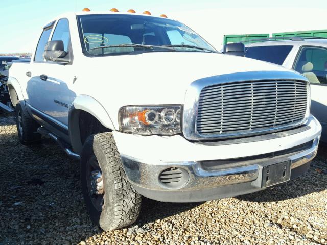 3D7KU28D63G752209 - 2003 DODGE RAM 2500 S WHITE photo 1