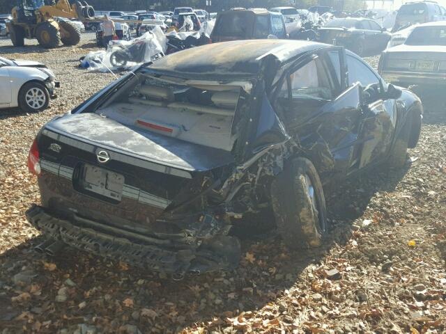 1N4BA41E64C817121 - 2004 NISSAN MAXIMA SE BLACK photo 4