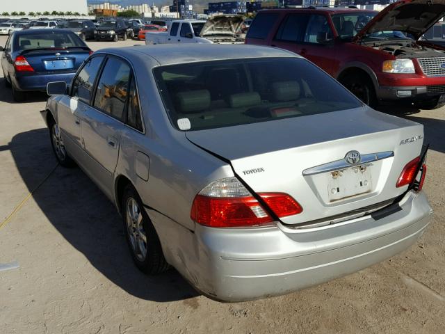 4T1BF28B63U307710 - 2003 TOYOTA AVALON XL SILVER photo 3