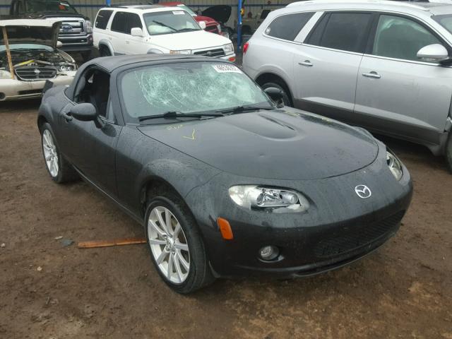 JM1NC25F760112602 - 2006 MAZDA MX-5 MIATA BLACK photo 1