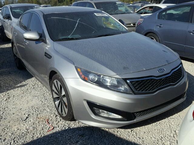 5XXGR4A65CG074791 - 2012 KIA OPTIMA SX SILVER photo 1