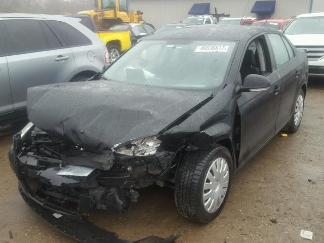 3VWJM71K98M186080 - 2008 VOLKSWAGEN JETTA S 黑色 照片 2