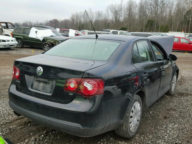 3VWJM71K98M186080 - 2008 VOLKSWAGEN JETTA S 黑色 照片 4
