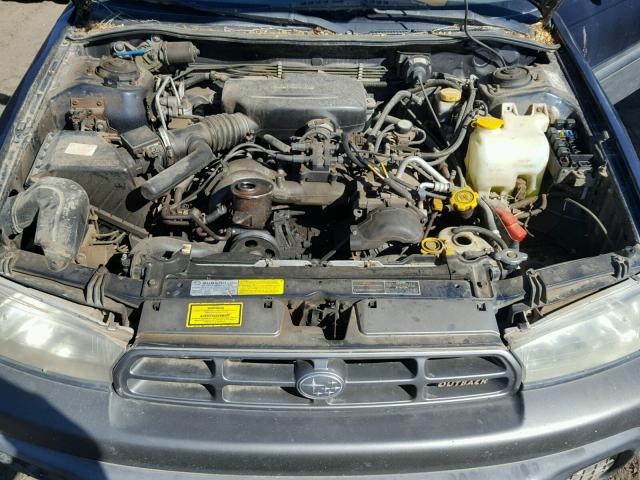 4S3BG6853W7630022 - 1998 SUBARU LEGACY 30T BLUE photo 7