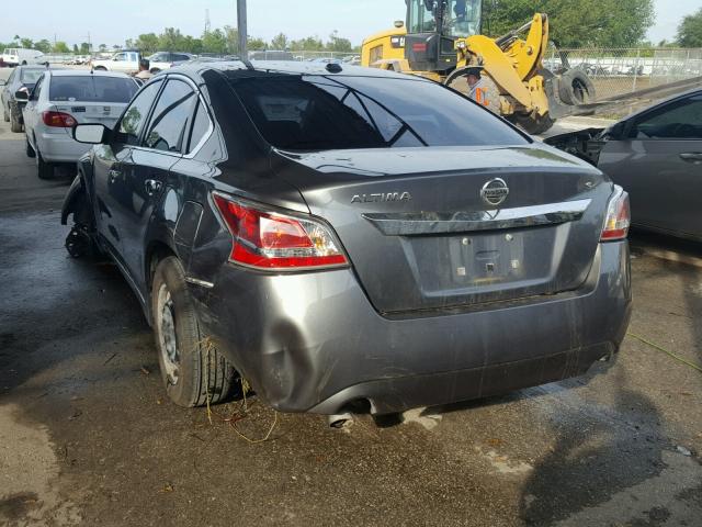 1N4AL3APXFC217027 - 2015 NISSAN ALTIMA 2.5 GRAY photo 3