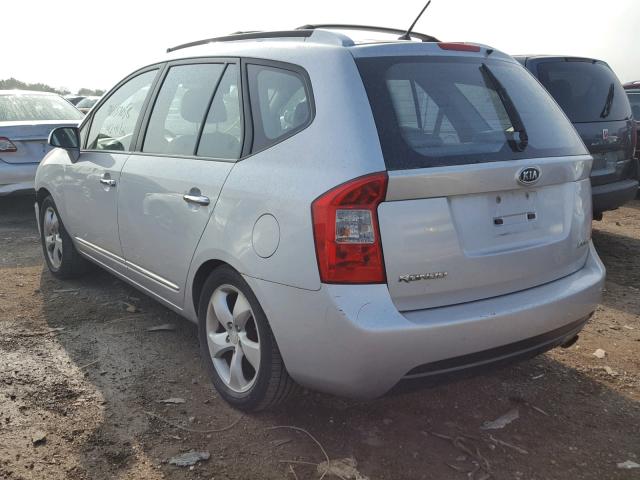 KNAFG526X77069507 - 2007 KIA RONDO LX SILVER photo 3